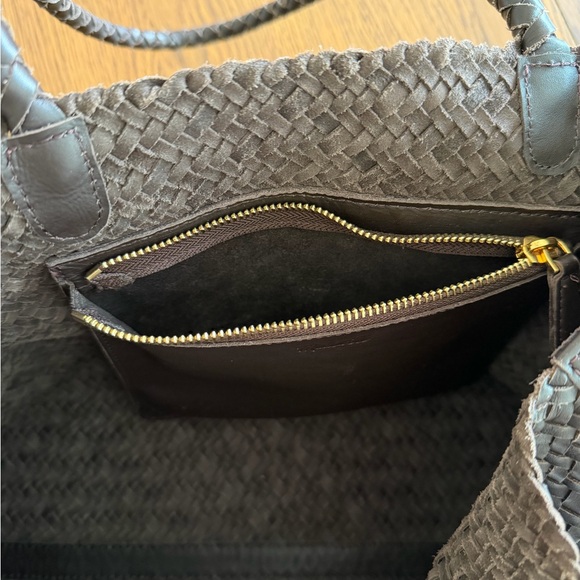 Madewell Woven Tote - Coffee Bean - Picture 4 of 4